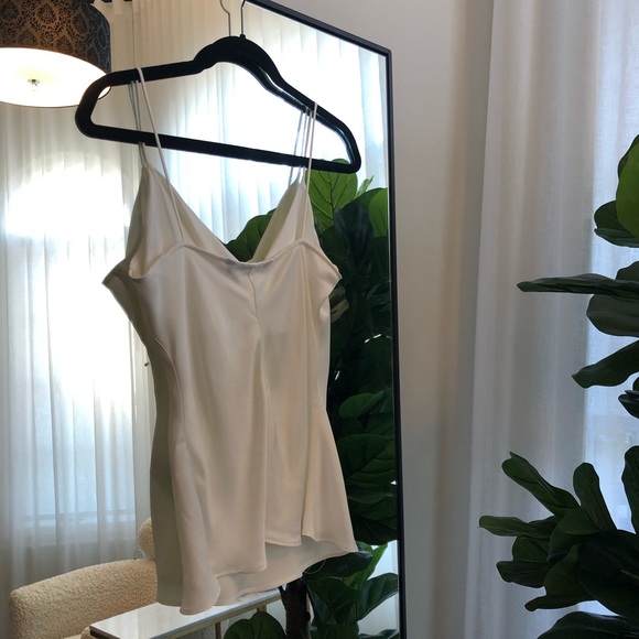 Satin Cowl Neck Cami - Picture 3 of 4